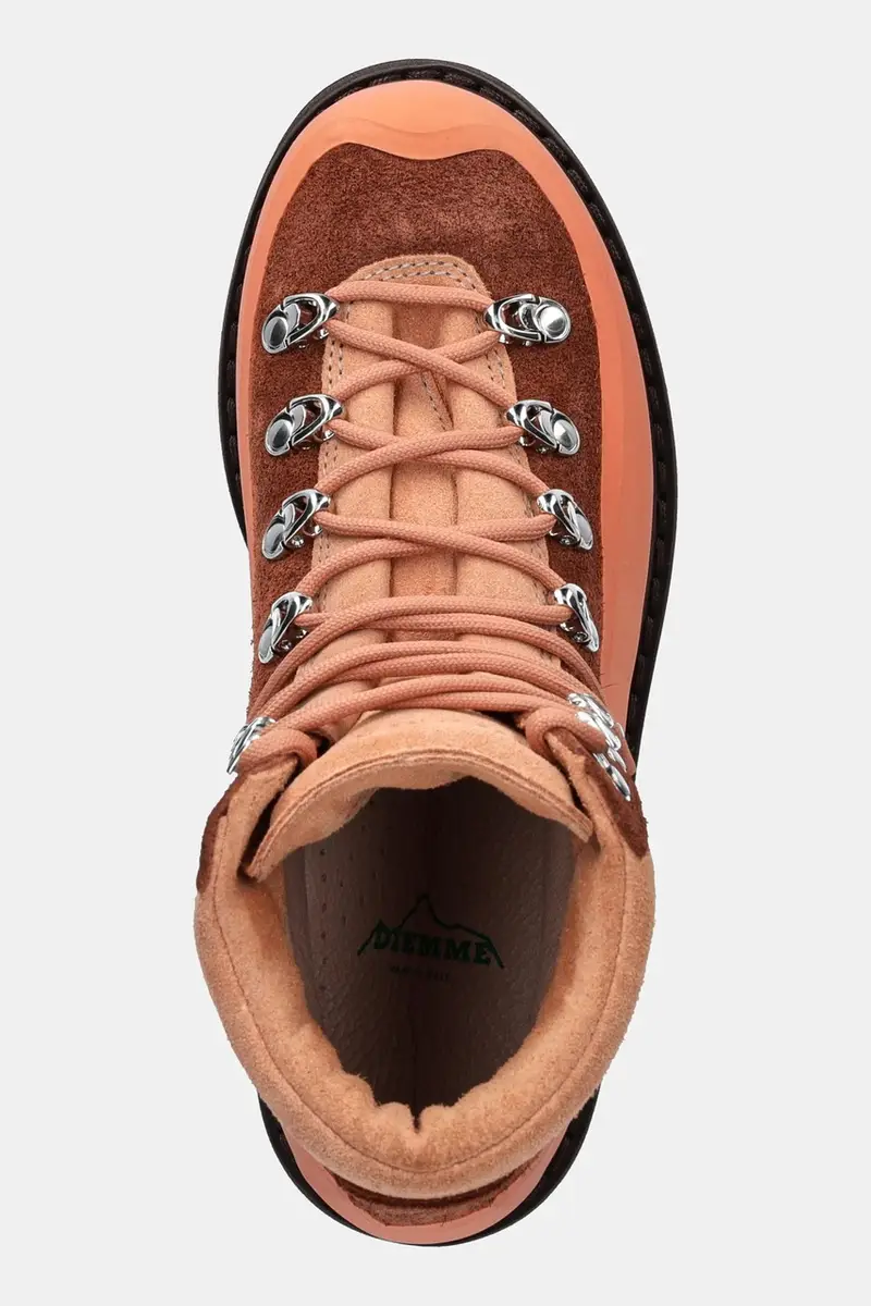 stivali da neve in camoscio roccia vet due gomma colore marrone DI25FWRVW.F03S008RST miniatura 4