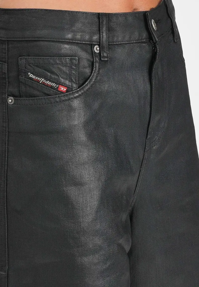 Diesel Bermuda Donna Nero 1883574 miniatura 2