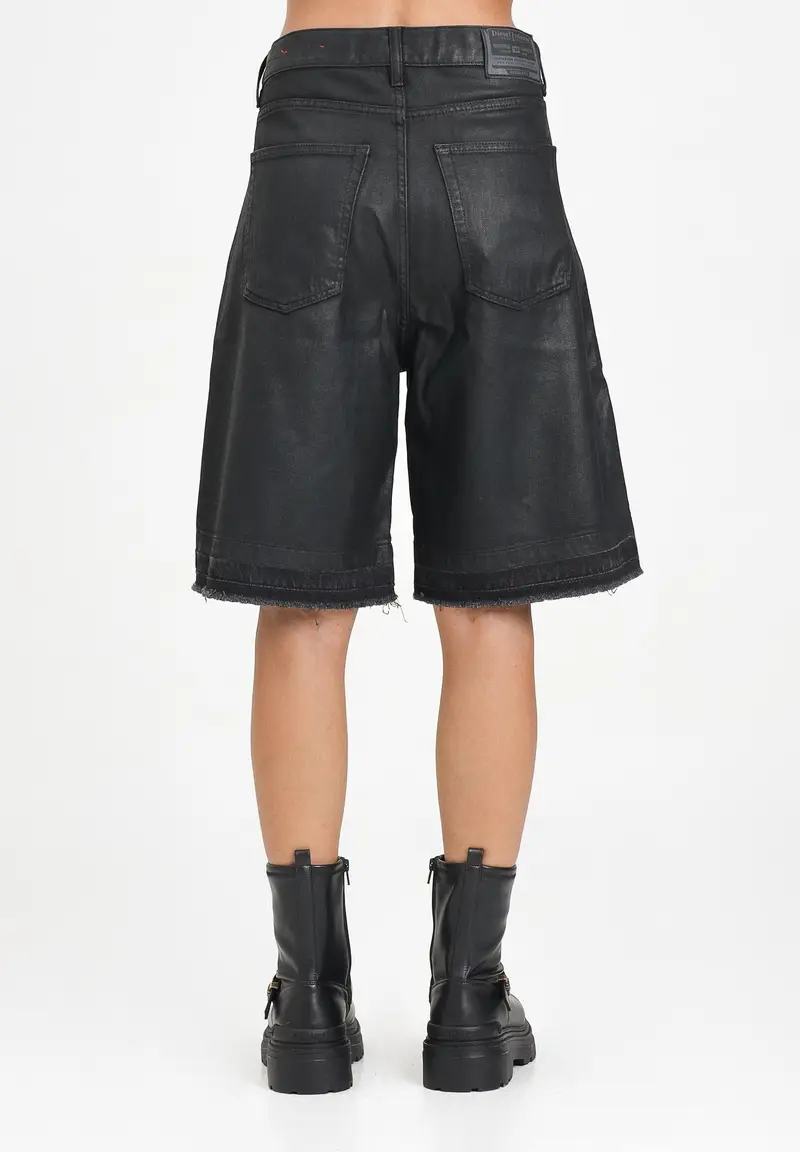 Diesel Bermuda Donna Nero 1883574 miniatura 3