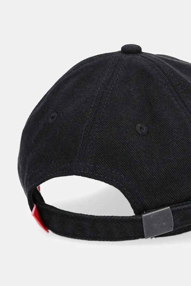 berretto da baseball in cotone C-BELL-D colore nero A19422.0BLAA miniatura 3