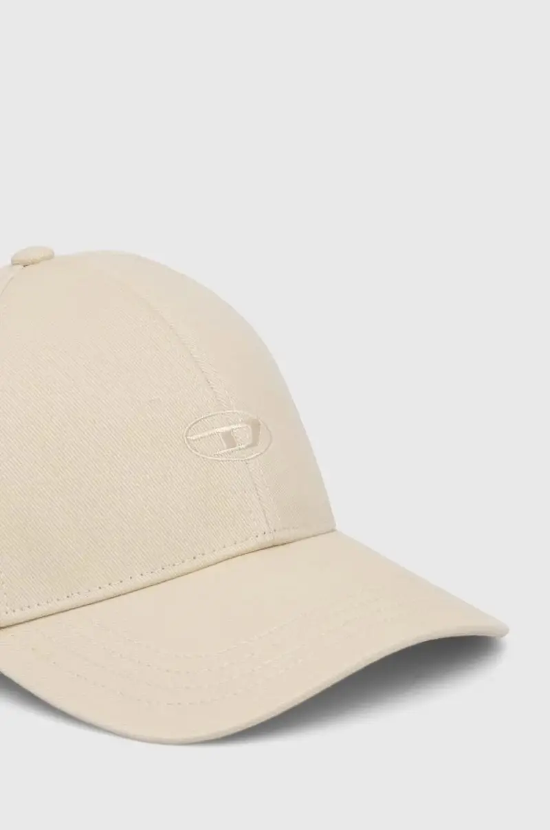 berretto da baseball in cotone C-RUN-WASH colore beige con applicazione A11361.0BLAA miniatura 2