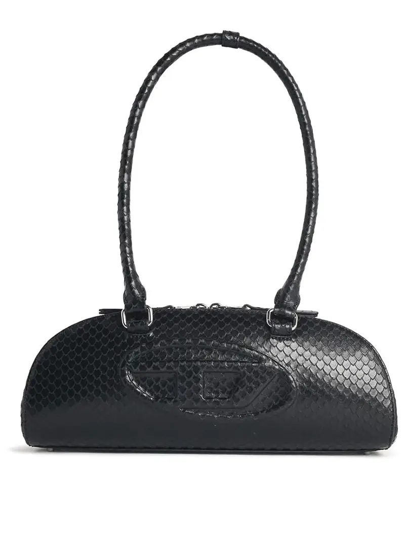 Borsa in pelle nera 1Dr Dome-Bowling Nero