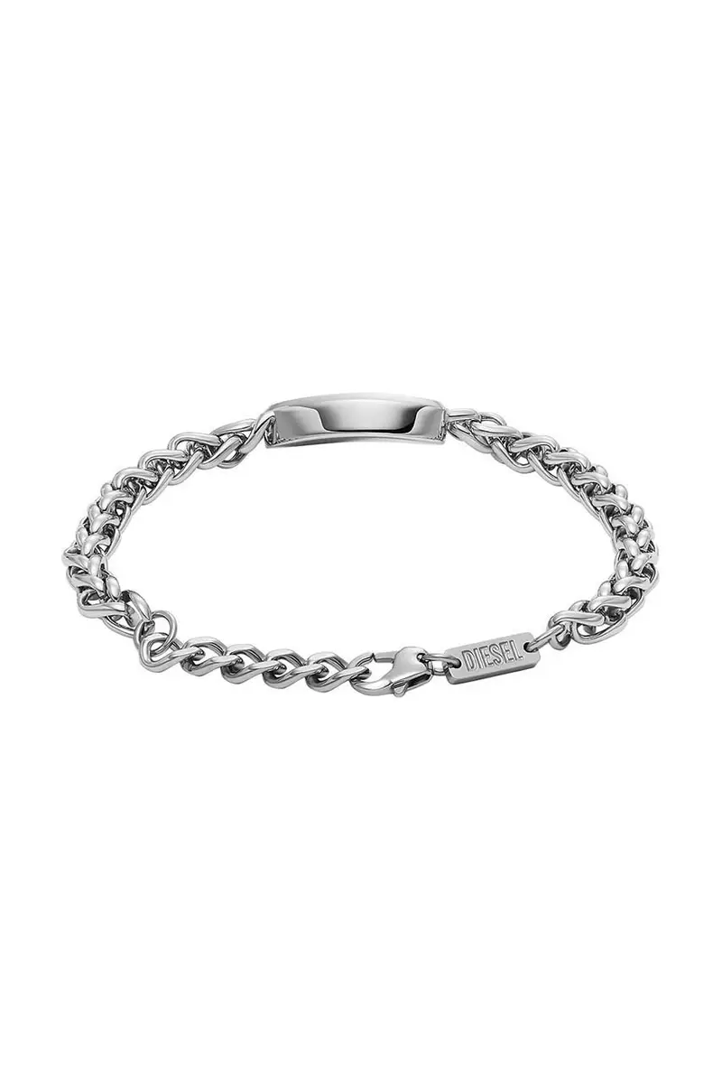 braccialetto uomo Argento miniatura 2