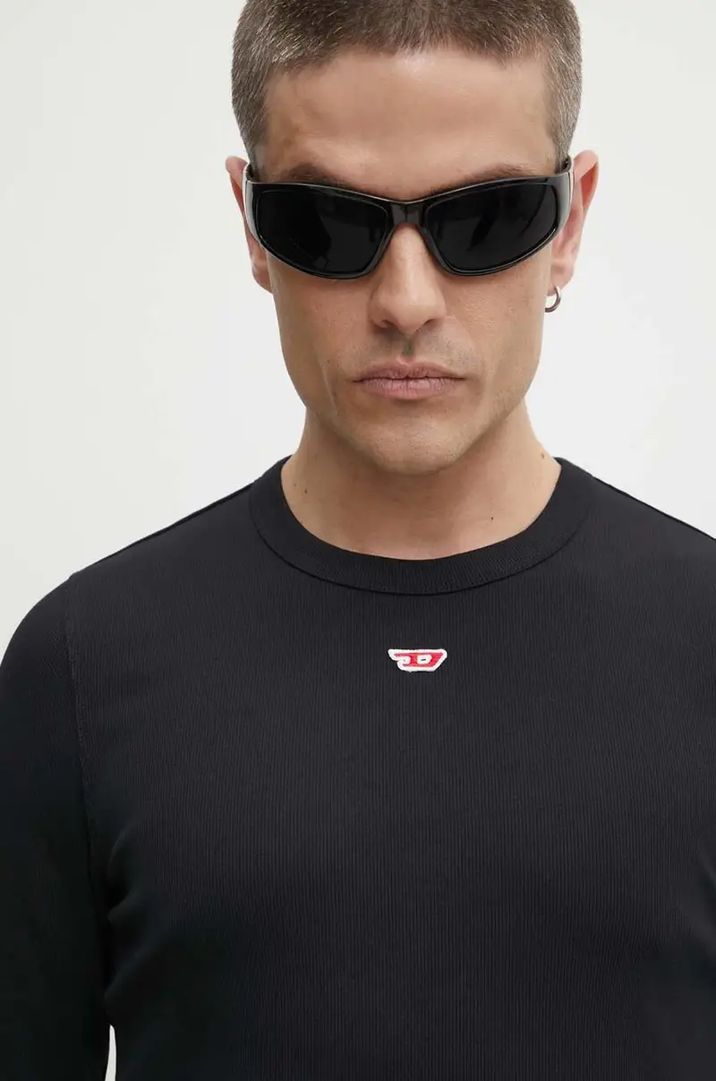 camicia a maniche lunghe D-RIBBER-LS-N uomo colore nero A14951.0EJAI miniatura 4