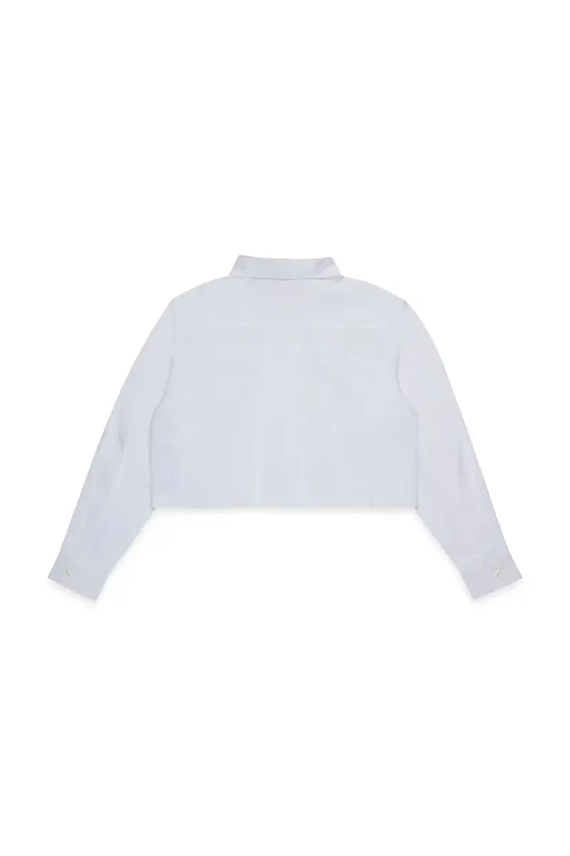 camicia di cotone per bambini CLIO SHIRT colore bianco J02373 miniatura 2