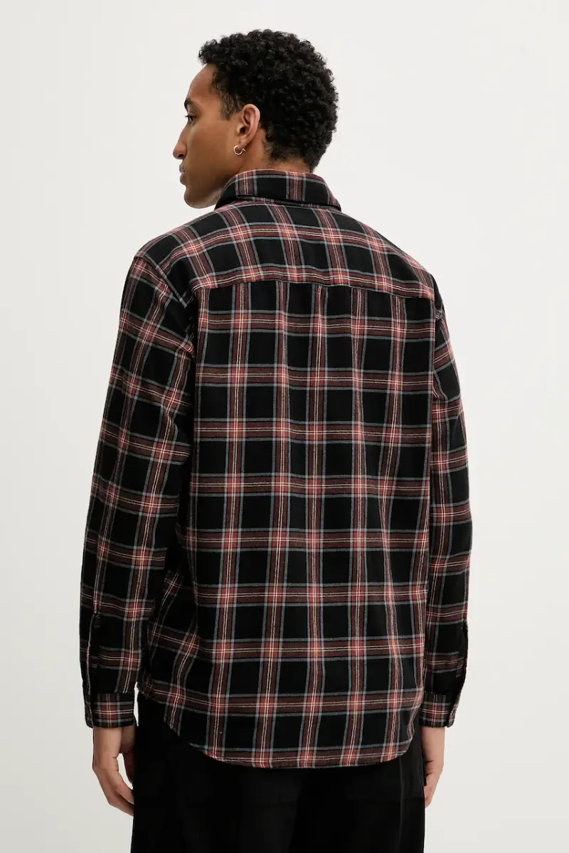 camicia in cotone S-SIMPLY-AJFI uomo colore nero A19445.0AJFI miniatura 3