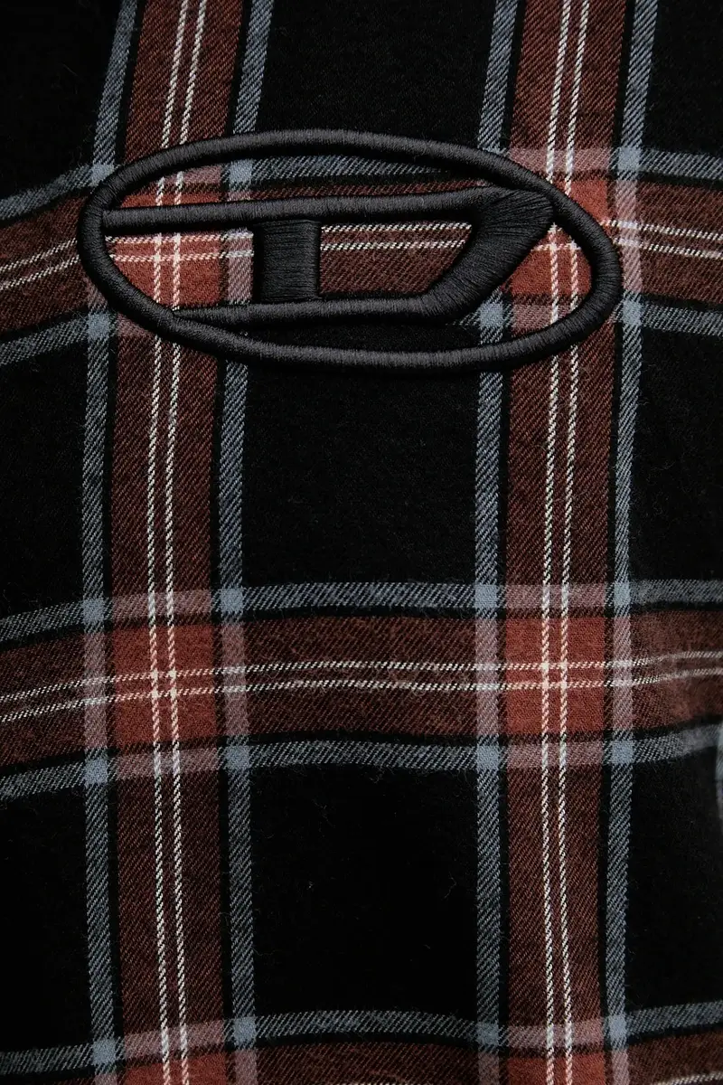 camicia in cotone S-SIMPLY-AJFI uomo colore nero A19445.0AJFI miniatura 5