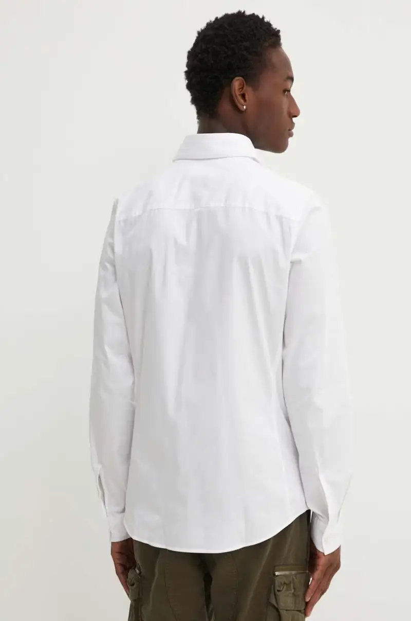 camicia S-FITTY-A uomo colore bianco A14635.0QFAV miniatura 3