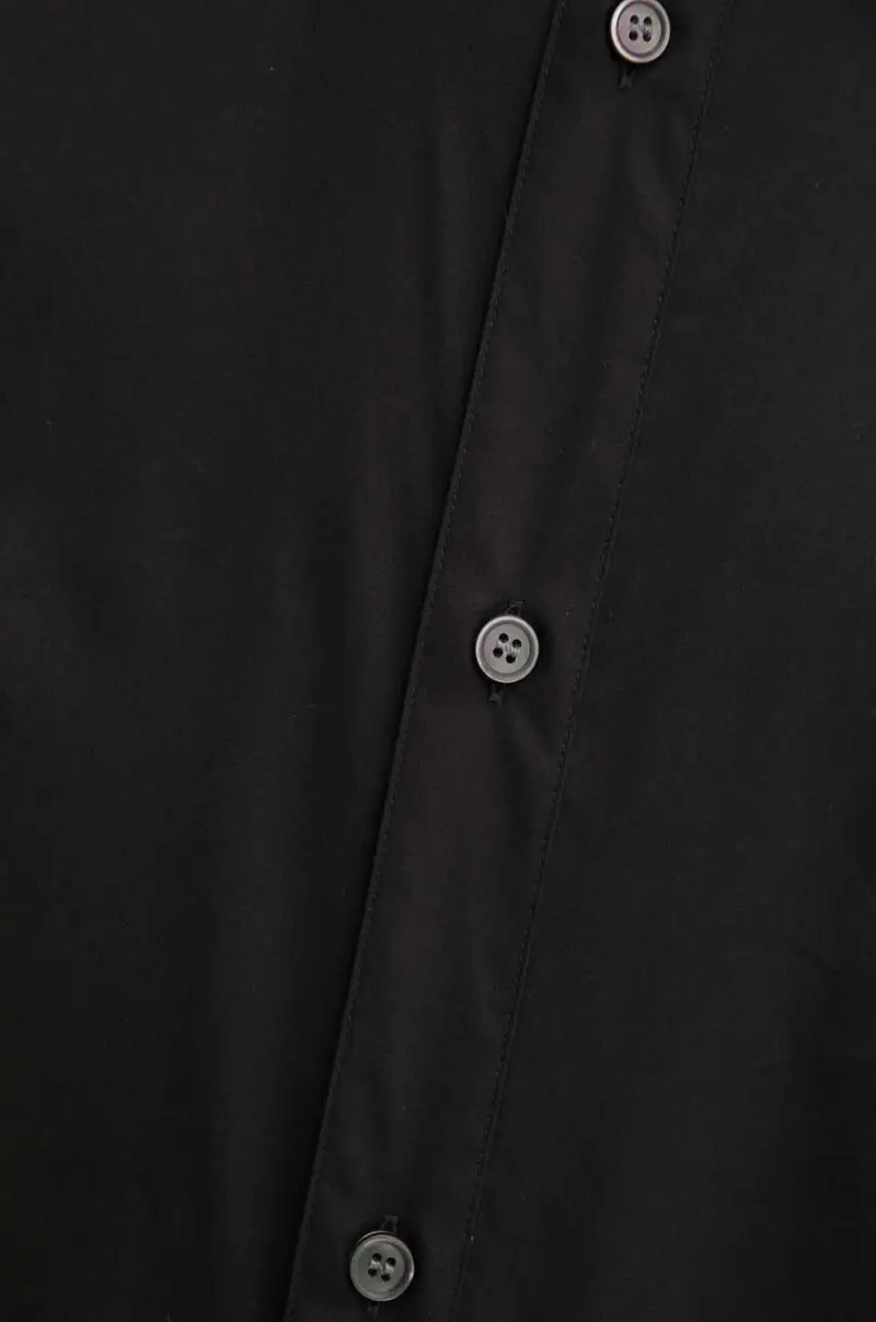 camicia S-FITTY-A uomo colore nero A14635.0QFAV miniatura 5