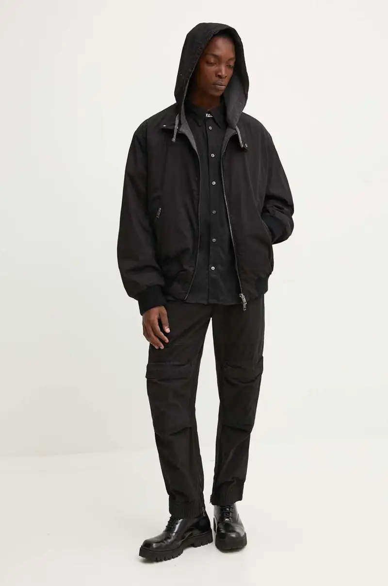 camicia S-SIMPLY-C Nero miniatura 2