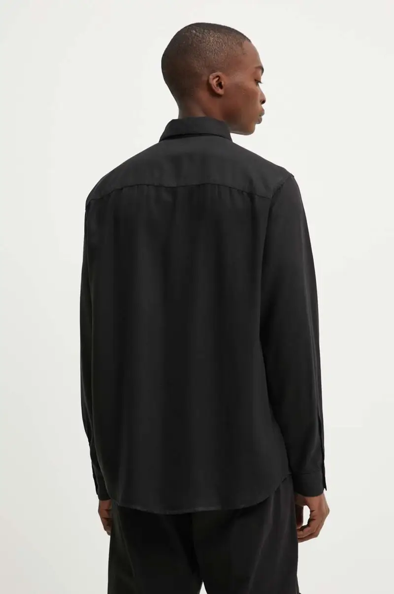 camicia S-SIMPLY-C Nero miniatura 3