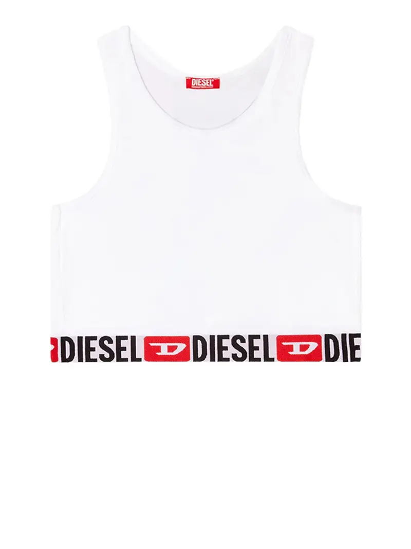 canotta diesel sandra da donna - bianco