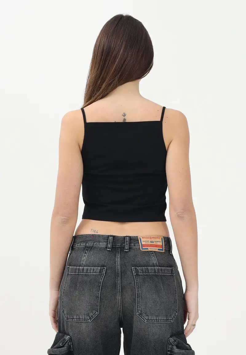 DIESEL Canotta Trind nera per donna, ragazze e bambine miniatura 2