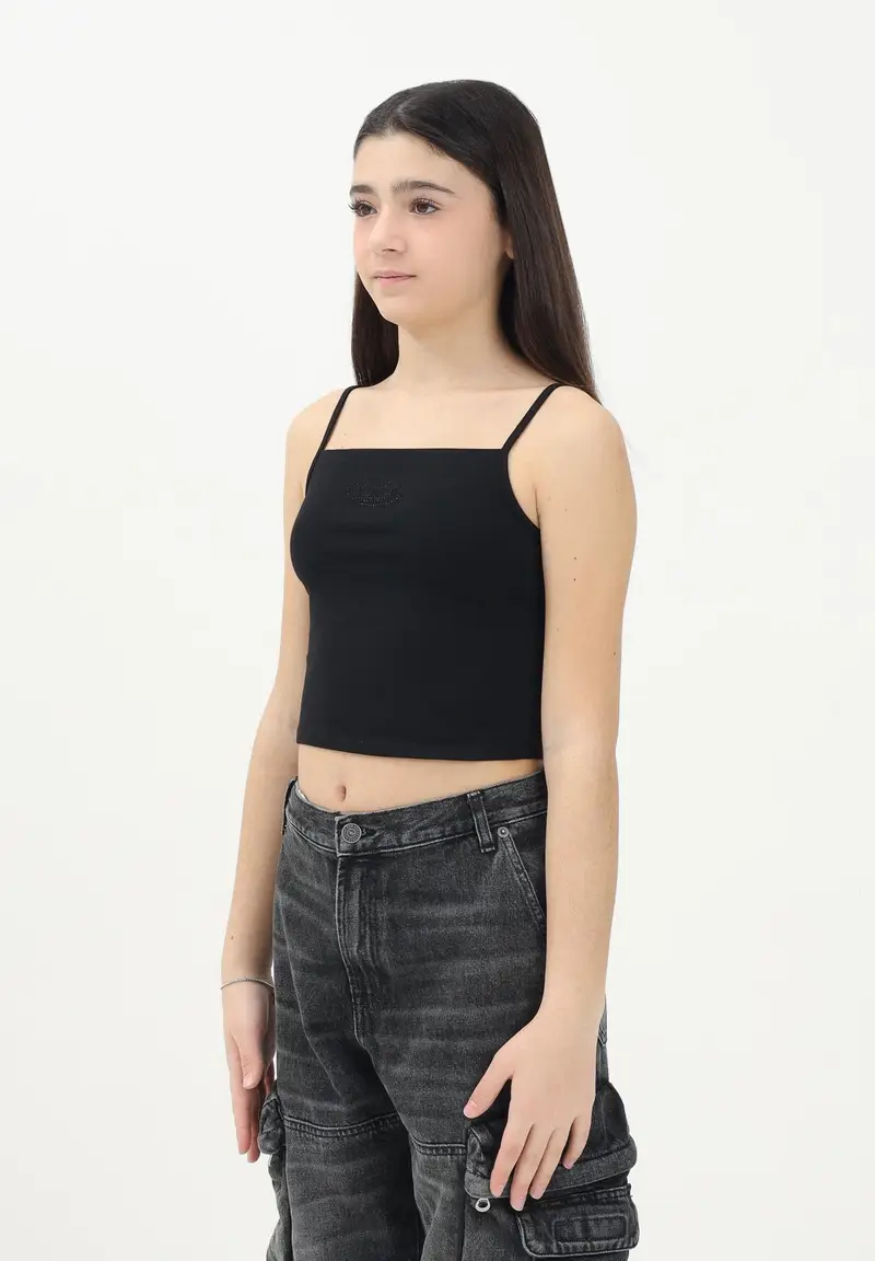 DIESEL Canotta Trind nera per donna, ragazze e bambine miniatura 3