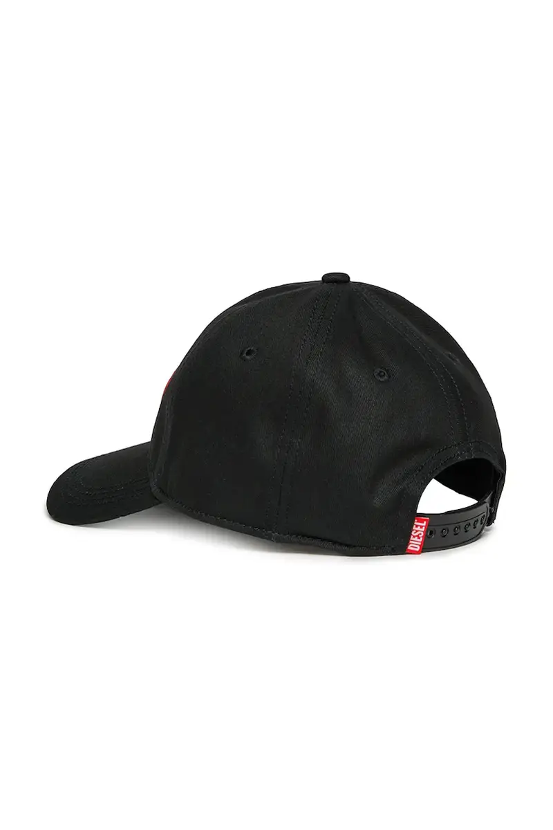 cappello con visiera in cotone bambini FCORRYJACQWASH HAT colore nero J02336 miniatura 2