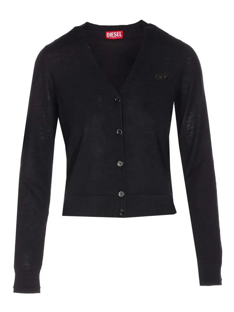 Diesel Cardigan Nero 4186593