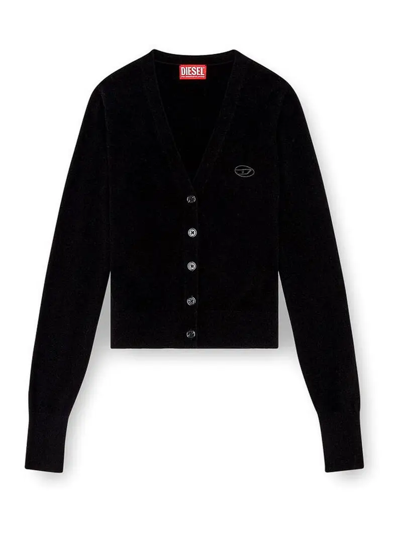 Diesel Cardigan Nero 3333698