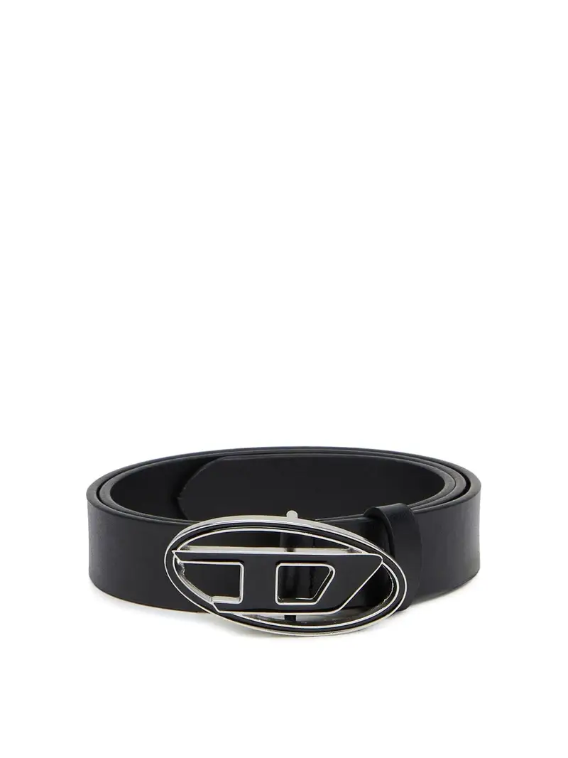 Cintura in pelle Nero