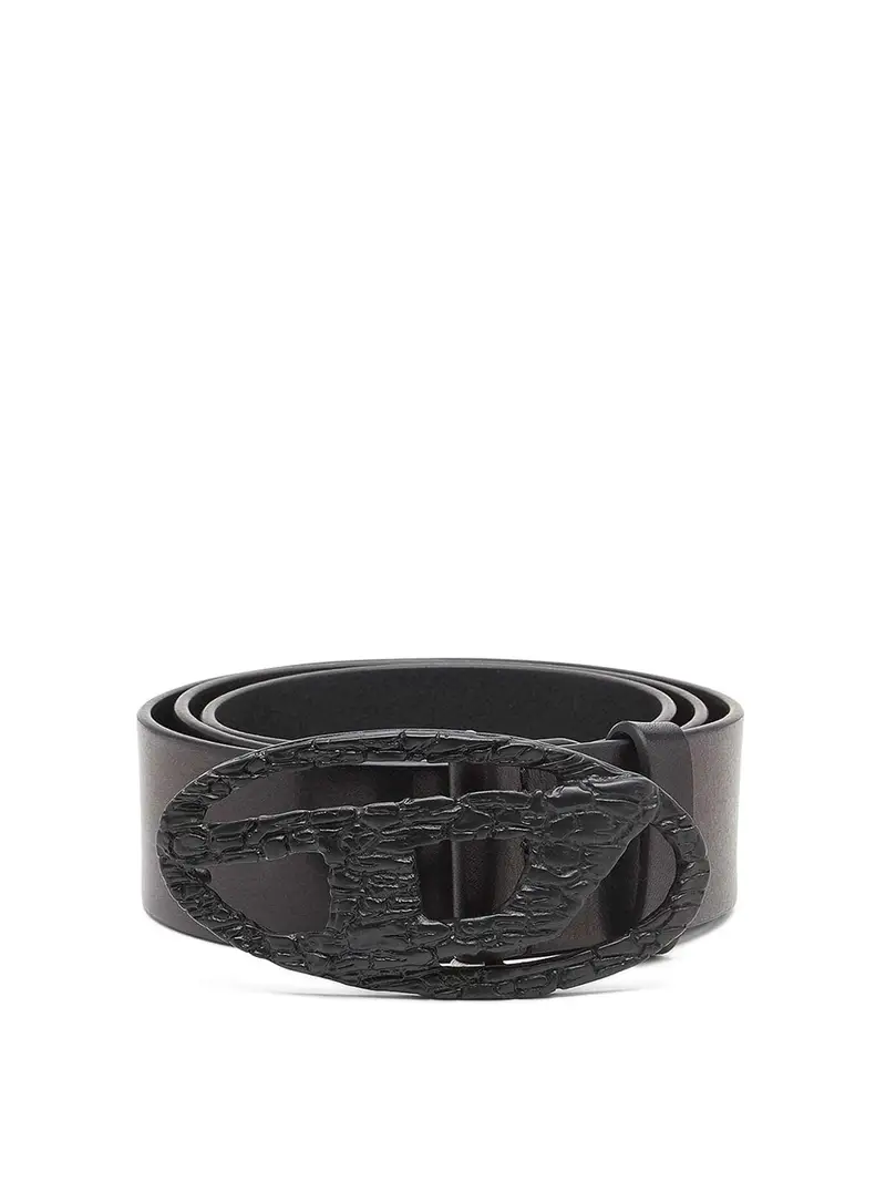 Cintura in pelle Nero