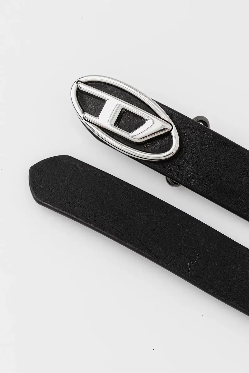 cintura in pelle OVAL D LOGO B-1DR-LAYER uomo colore nero X09813.PR271 miniatura 2