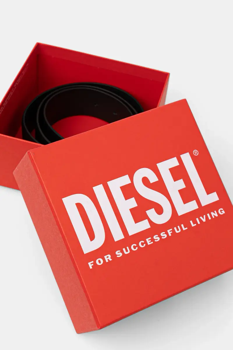 cintura in pelle OVAL D LOGO B-1DR STRASS donna colore nero X09611.P6364 miniatura 3