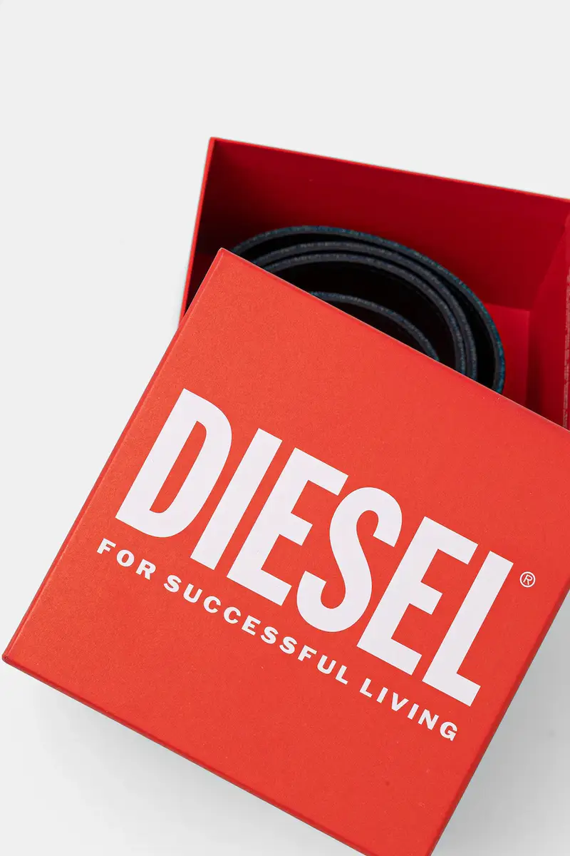 cintura OVAL D LOGO B-1DR W colore blu X08727.PR413 miniatura 3