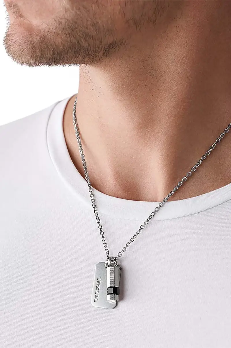 collana uomo Argento miniatura 3