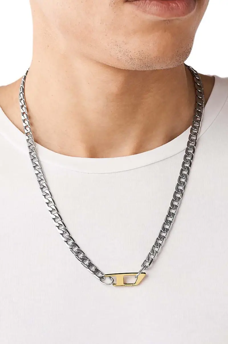 collana uomo DX1343040 Argento miniatura 3