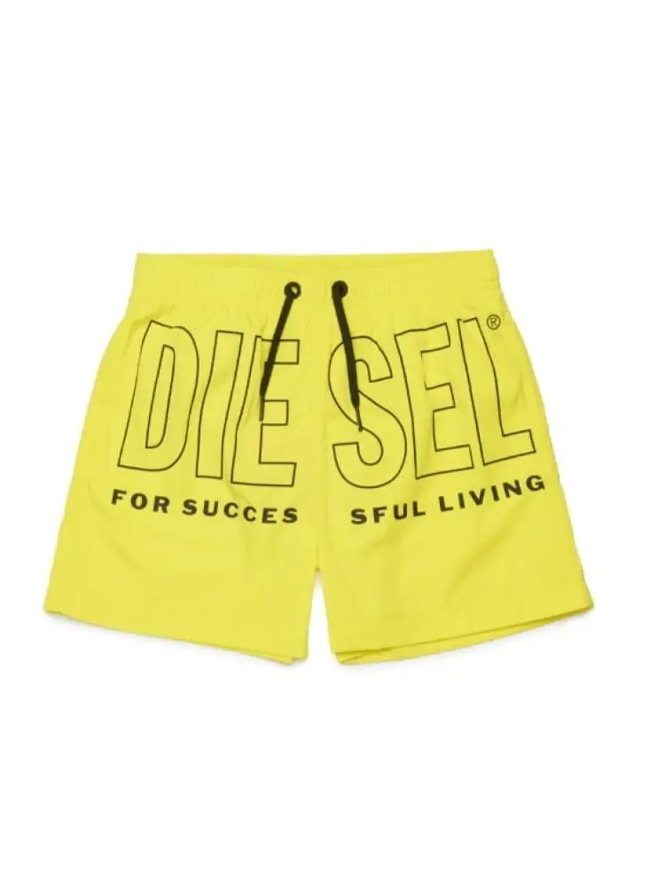 costume giallo bambino maxi logo