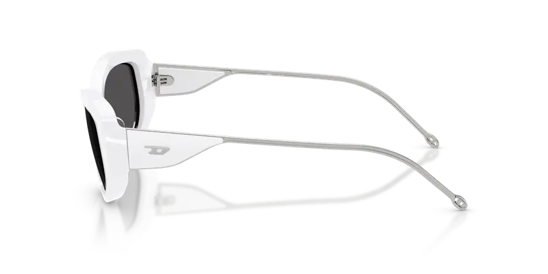 Diesel Occhiali da sole Donna Bianco 847402 miniatura 3