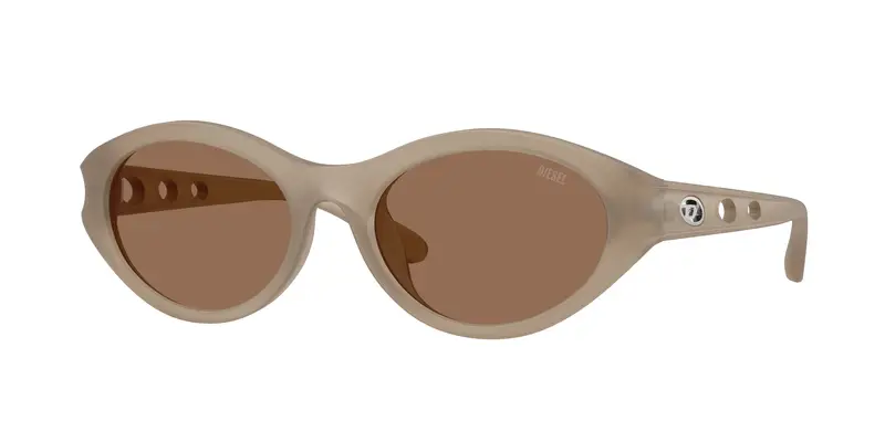 Diesel Occhiali da sole Donna Marrone 847340