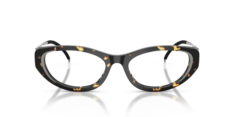 DIESEL Donna DL4004F 2017 Montature da vista Acetato Tartaruga Trasparente Cat Eye Normale miniatura 2