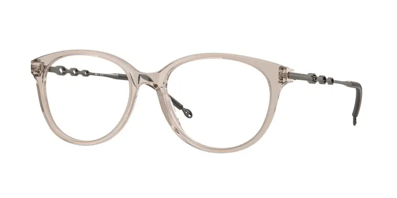 DIESEL Donna DL4007  2007 Montature da vista Acetato Grigio Trasparente Rotonda Normale