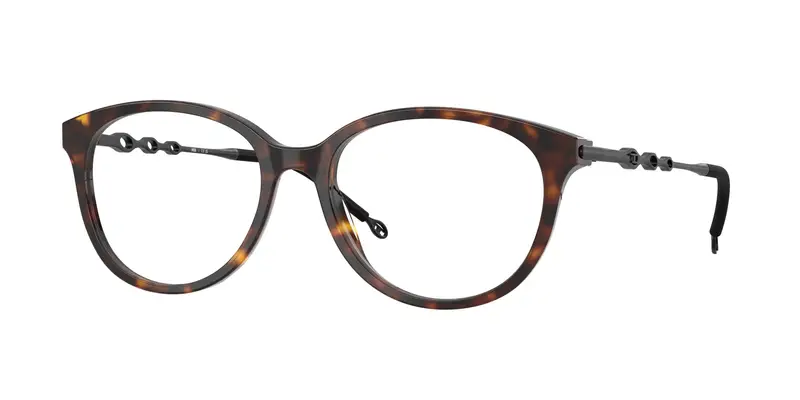 DIESEL Donna DL4007F 2003 Montature da vista Acetato Tartaruga Trasparente Rotonda Normale