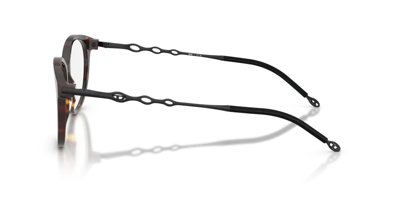 DIESEL Donna DL4007F 2003 Montature da vista Acetato Tartaruga Trasparente Rotonda Normale miniatura 3