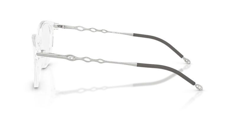 DIESEL Donna DL4007F 2005 Montature da vista Acetato Trasparente Trasparente Rotonda Normale miniatura 3