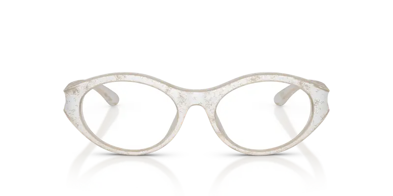 DIESEL Donna DL6002U 2016 Montature da vista Iniettato Argento Trasparente Rotonda Normale miniatura 2