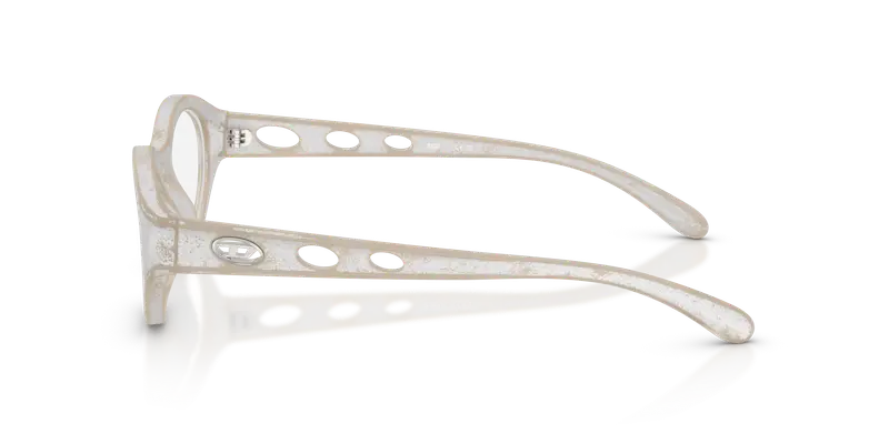 DIESEL Donna DL6002U 2016 Montature da vista Iniettato Argento Trasparente Rotonda Normale miniatura 3