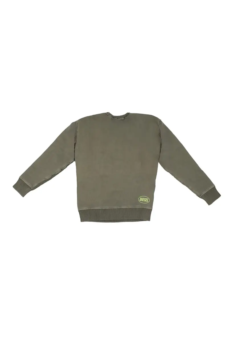 Felpa Bambino DIESEL Militare Kobertoround over miniatura 2