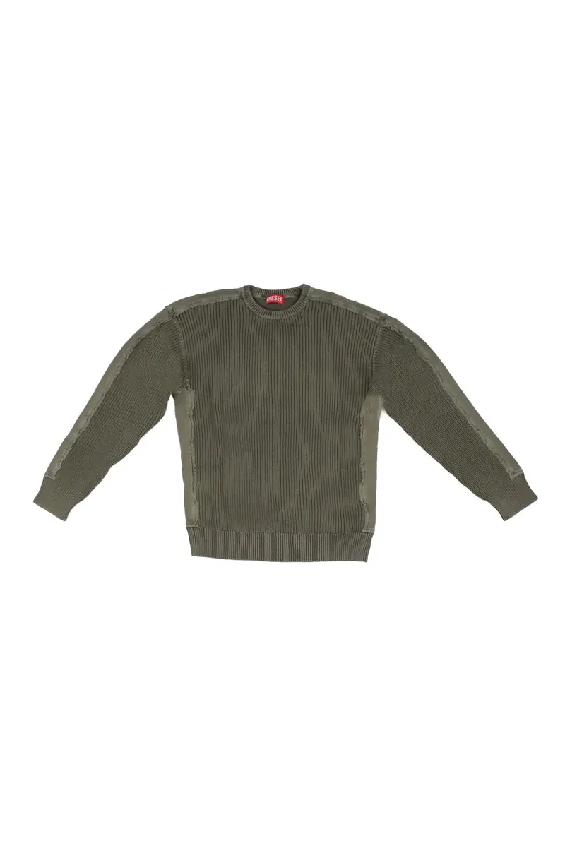 Felpa Bambino DIESEL Militare Kobertoround over