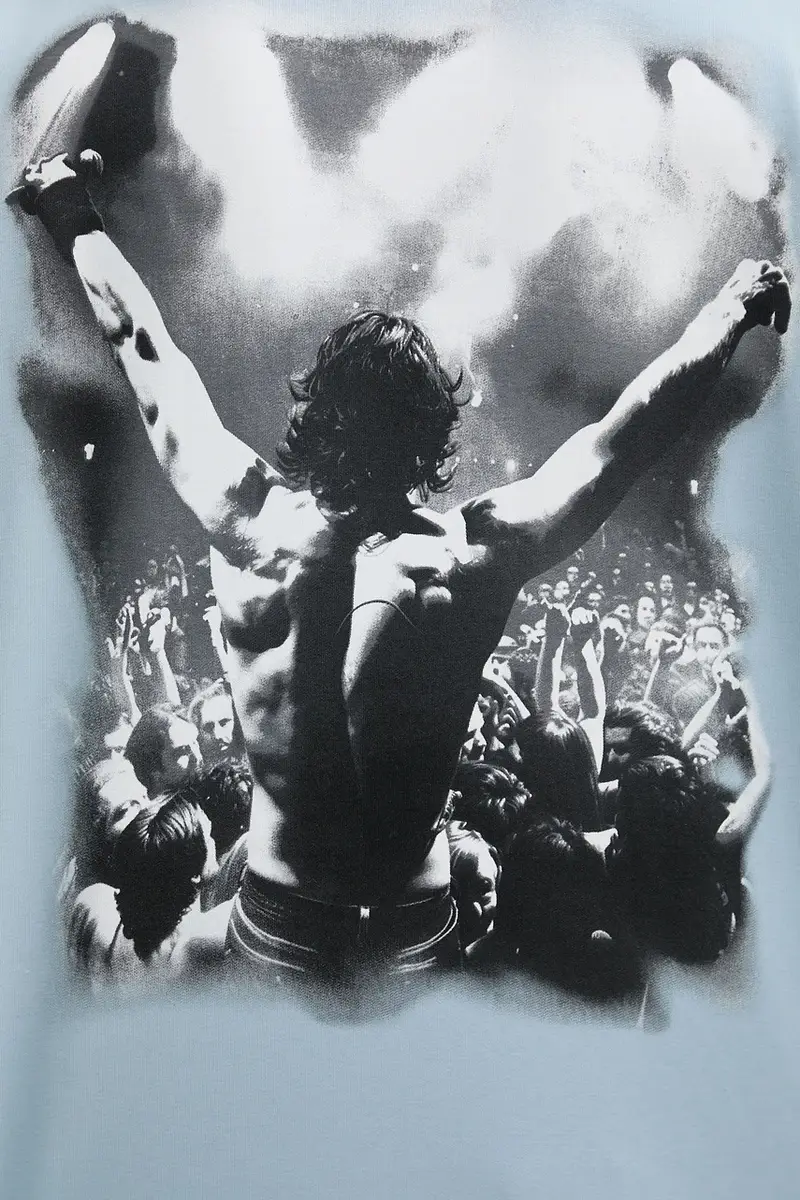 felpa BOXT-HOOD-T5 uomo colore blu con cappuccio A18728.0HYAT miniatura 5