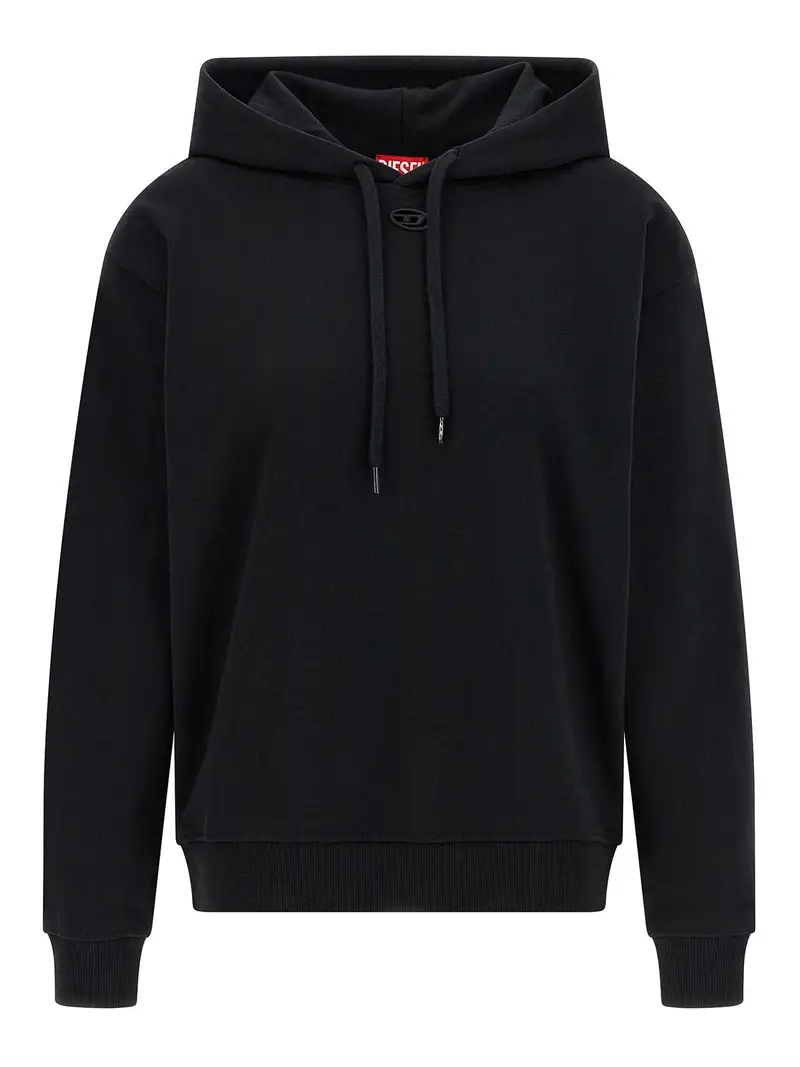 Felpa con cappuccio F-Normy-Hood-Od Nero