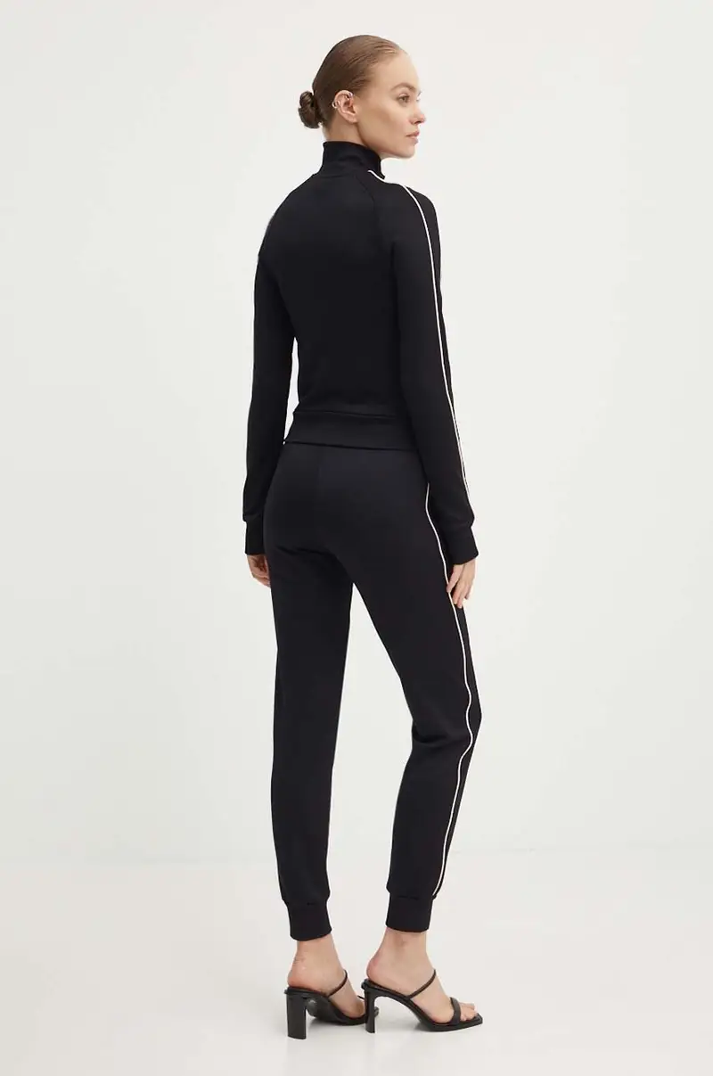 felpa F-JAMILA-PIPING-D donna colore nero A15039.0DLAA miniatura 3