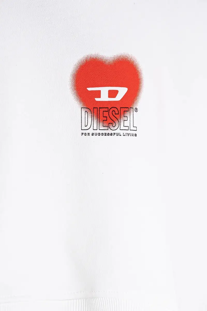 felpa in cotone bambino/a SCUOREHOOD SWEAT-SHIRT colore bianco con cappuccio J02229 miniatura 3