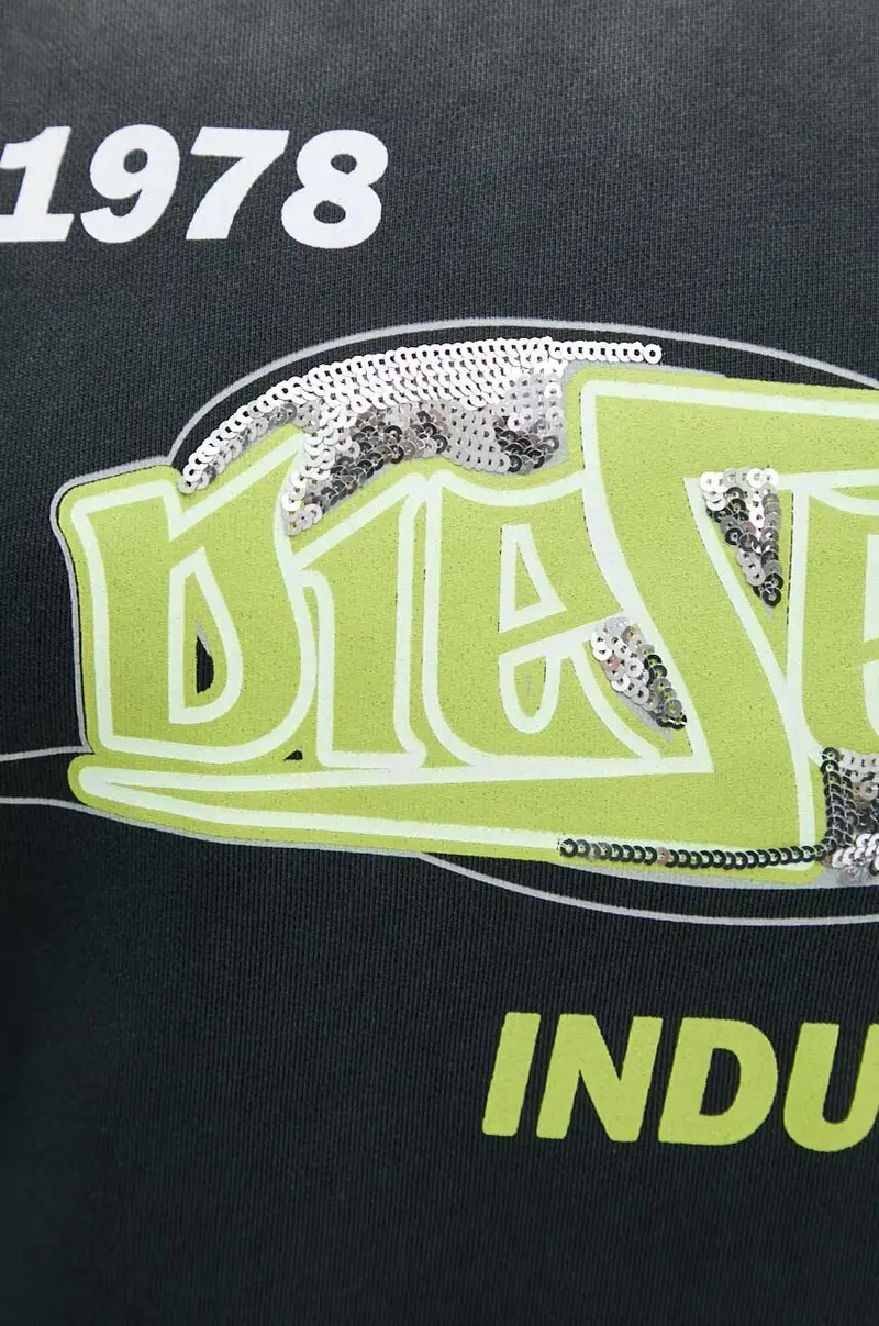 felpa in cotone F-BUXT-HOOD-P2 donna colore nero con cappuccio A15386.0PHAQ Grigio miniatura 5