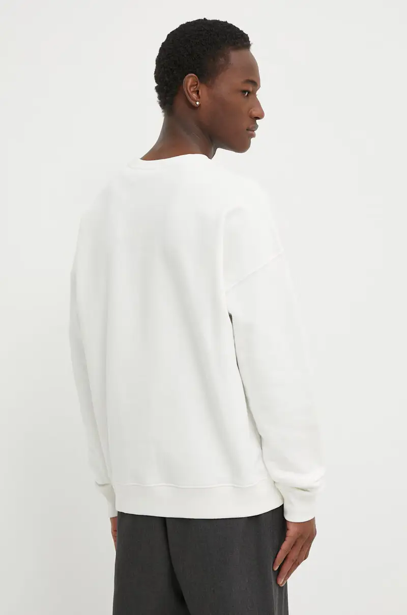 felpa in cotone ROB-DOVAL-PJ uomo colore beige A03785.0BKAF miniatura 3