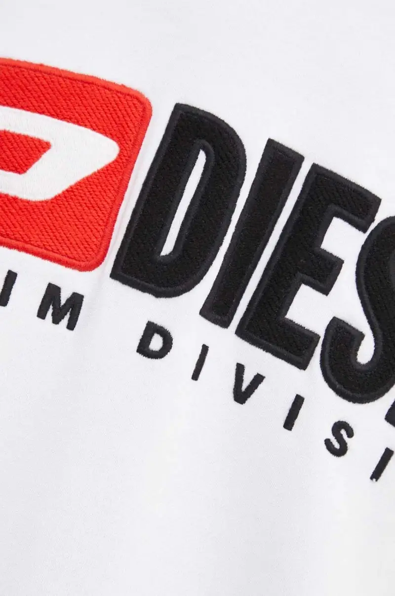 felpa in cotone S-BOXT-HOOD-DIV uomo colore bianco con cappuccio con applicazione A14945.0GEAD miniatura 5