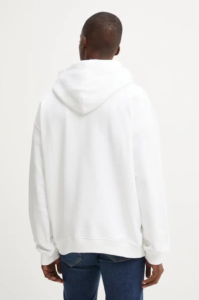 felpa in cotone S-BOXT-HOOD-LAB Bianco miniatura 3