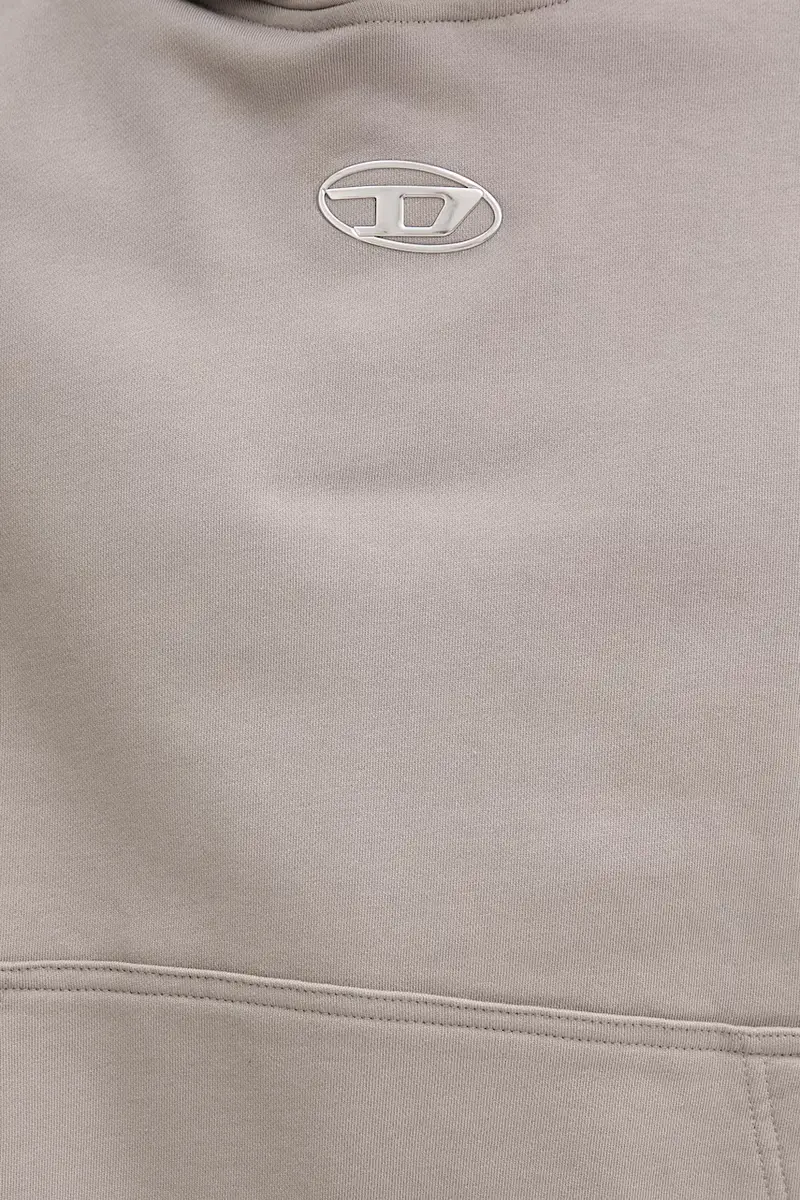 felpa in cotone S-MACS-HOOD-OD Beige miniatura 5