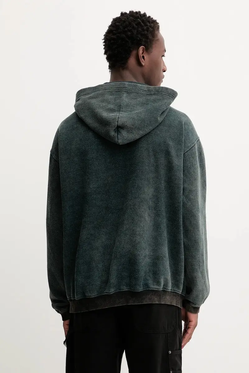 felpa KAI uomo colore blu con cappuccio A18650.0AGBZ miniatura 3